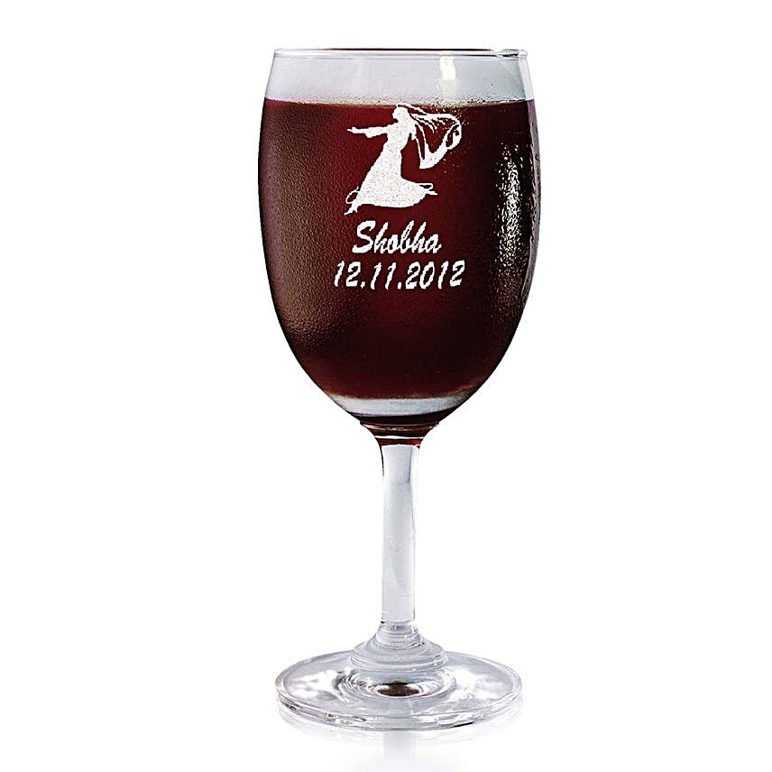 Personalised Set Of 2 Wine Glasses 2172