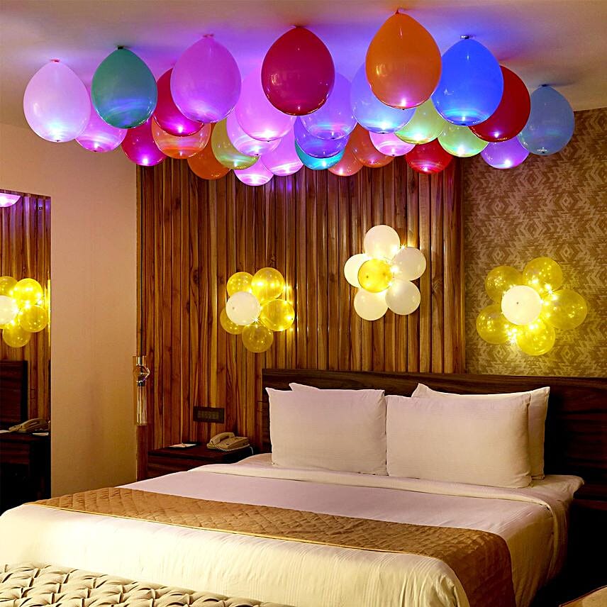 Buy/Send LED Balloons Decor Online Ferns N Petals