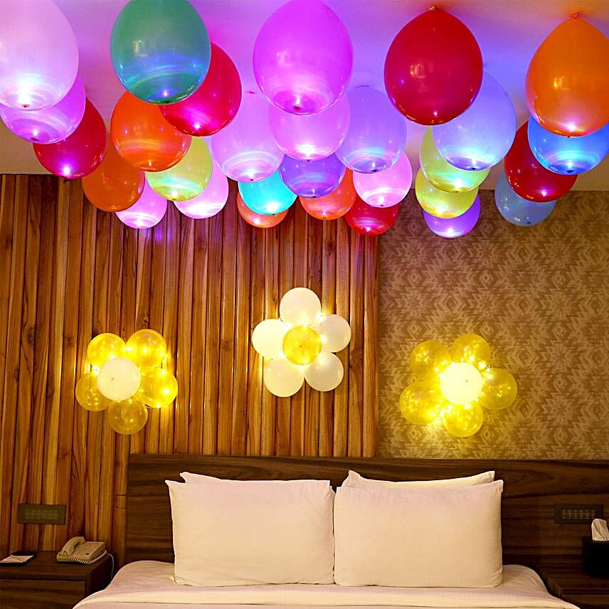 Buy/Send LED Balloons Decor Online Ferns N Petals