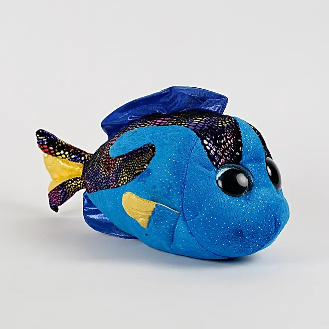 Blue Fish Plush Ty Beanie Boos Fish Aqua The Blue Fish Plush Soft