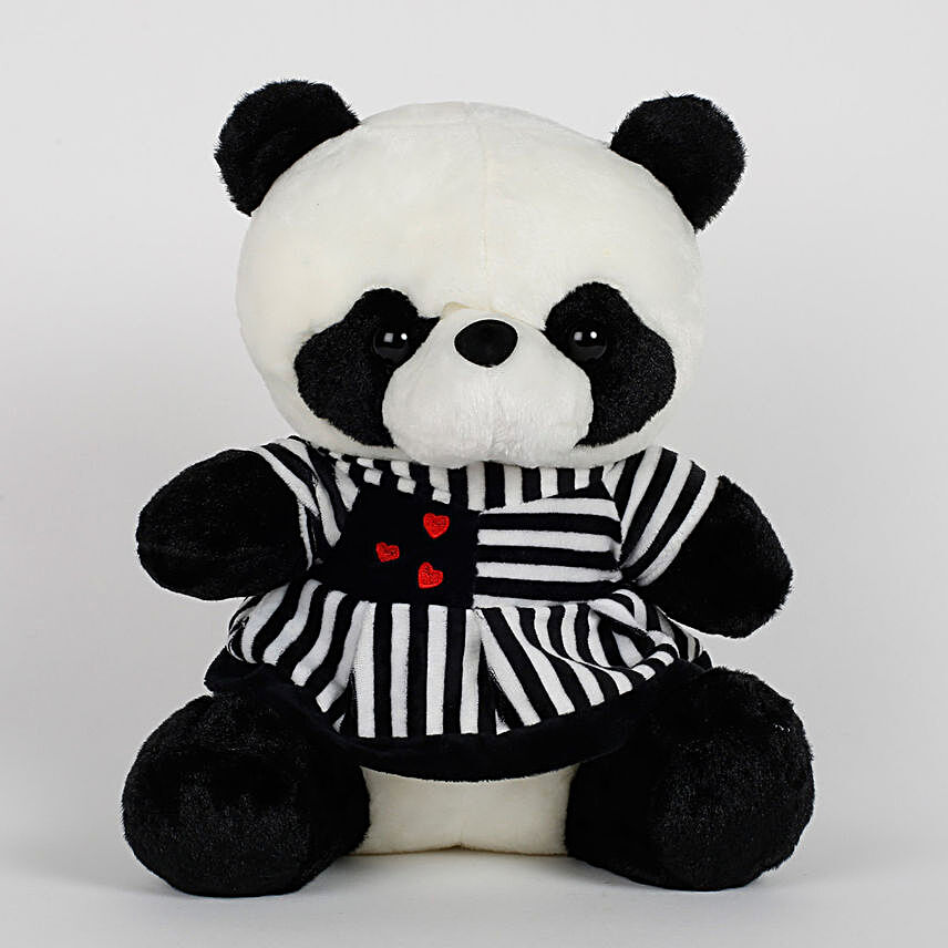 Panda Girl With Dress Soft Toy