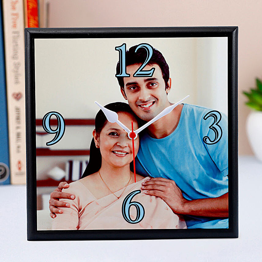 printed wall clock:Personalised Gifts for Mom