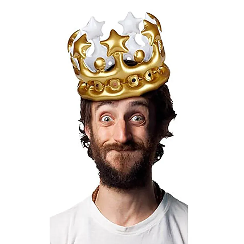 Inflatable King Crown