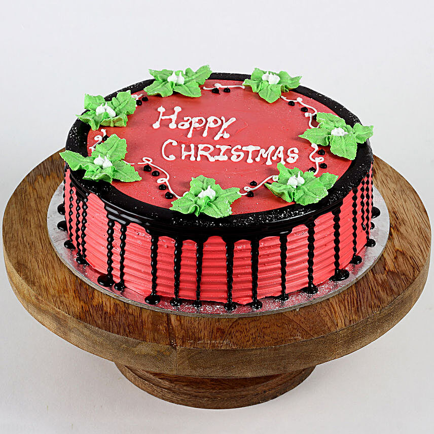 designer cake for Christmas