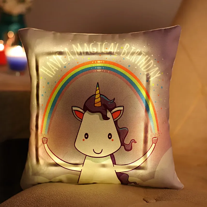 Buy Unicorn LED Pillow:Birthday Gifts for Kids