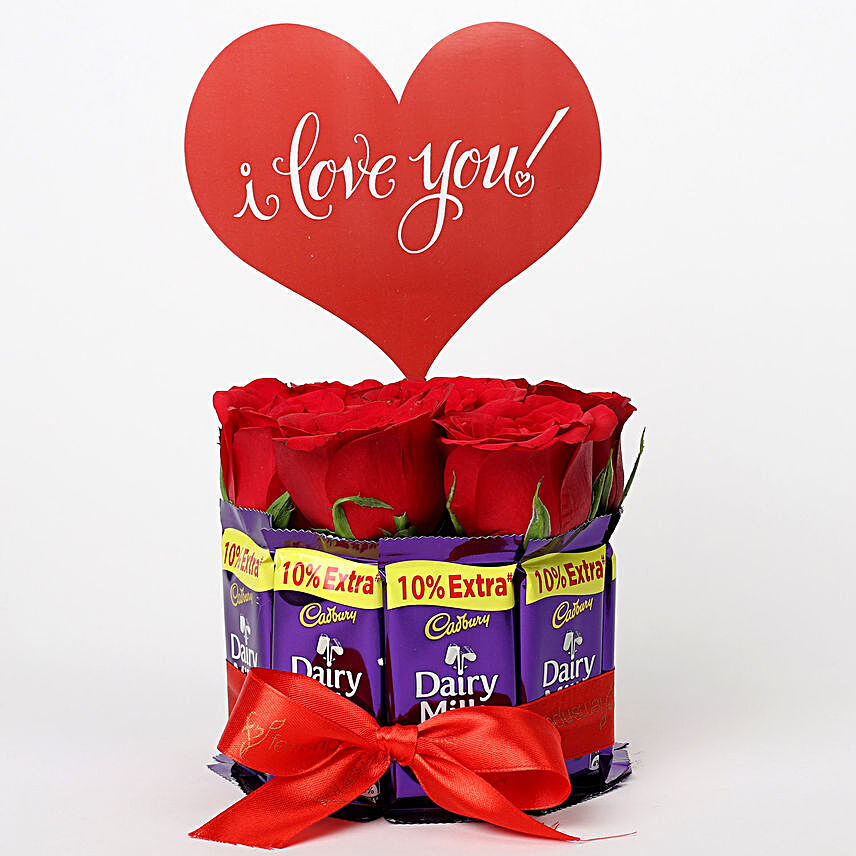Choculicious Hamper for Him:Gift Combos For Kiss Day