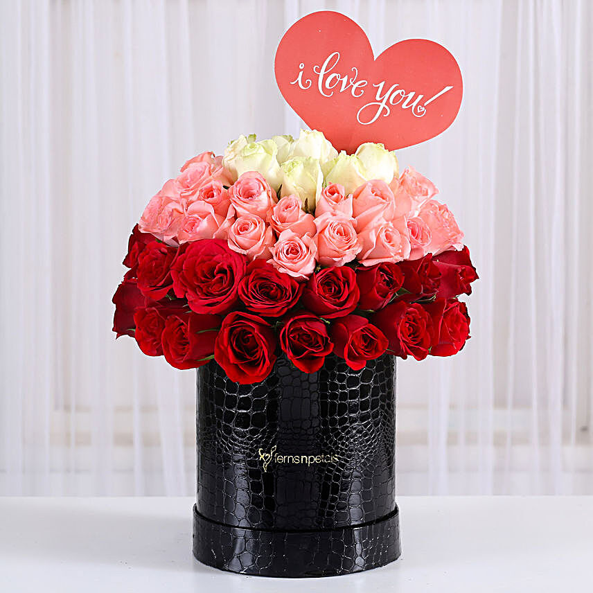 combo of 3 roses arrangement for him