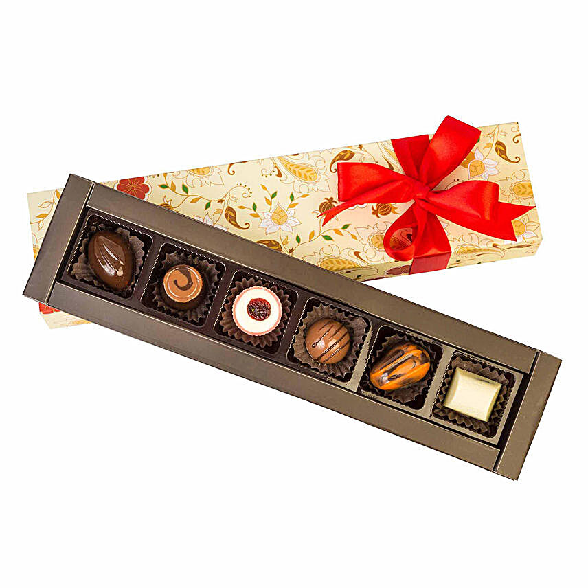 Premium Box Of 6 Assorted Chocolates