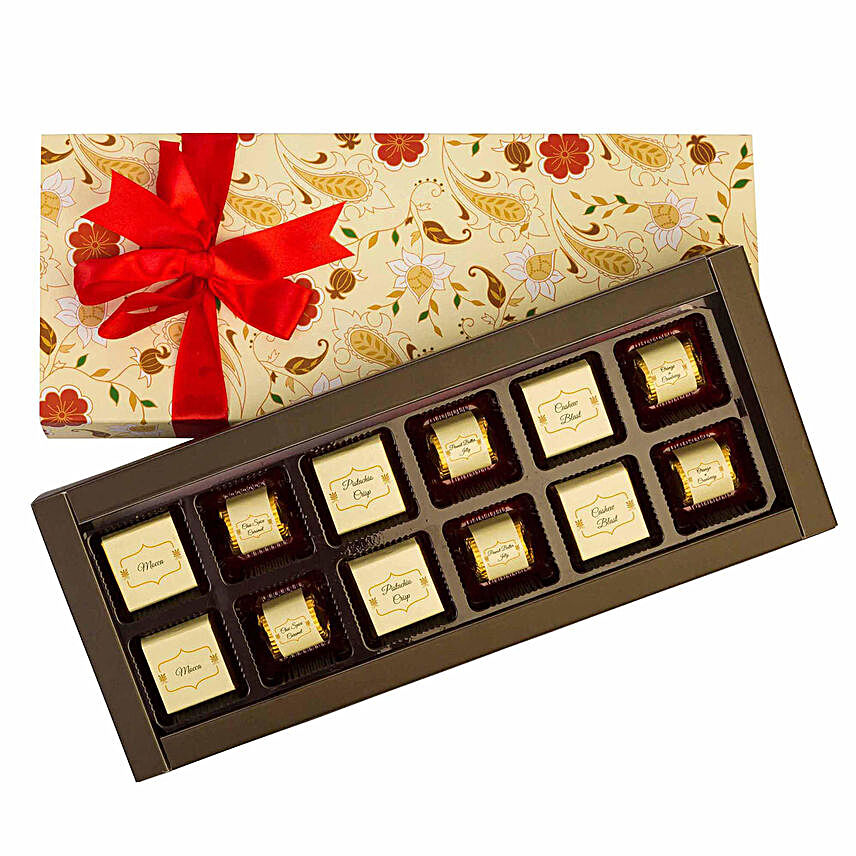 Box Of 12 Delectable Chocolates