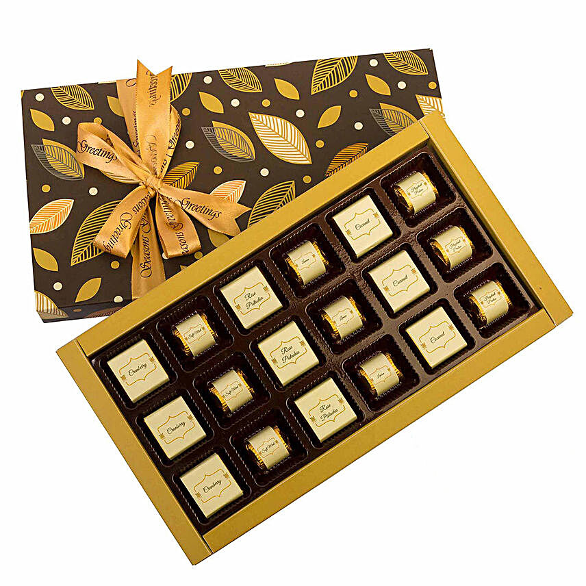 Premium Box Of 18 Assorted Chocolates