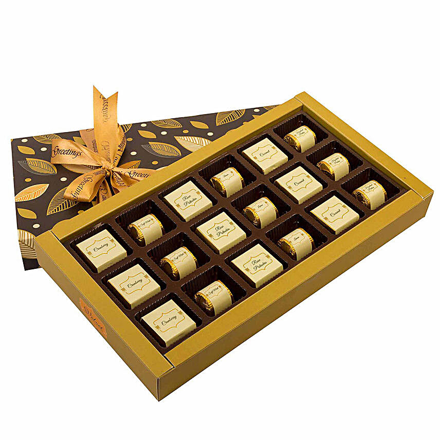 Box Of 18 Assorted Tempting Chocolates