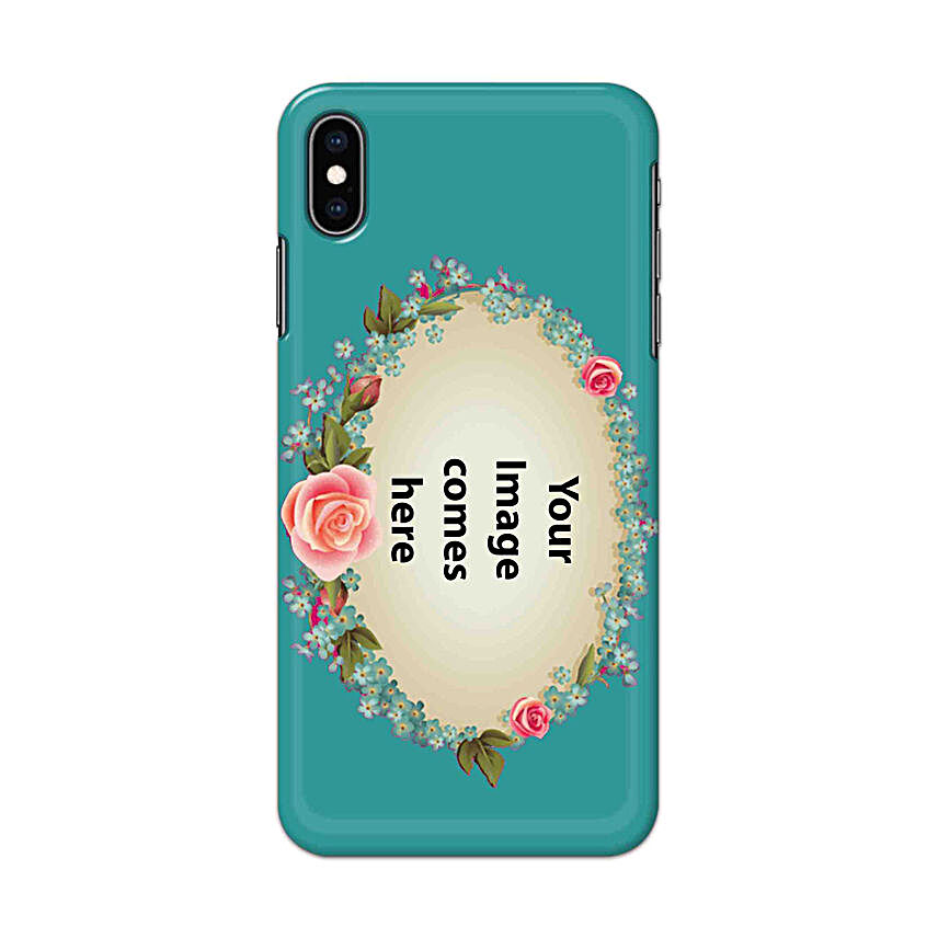 Apple iPhone XS Customised Floral Mobile Case