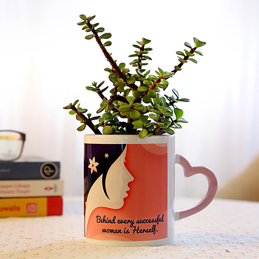 desk plant for womens day