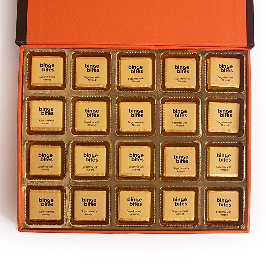 20 Pcs Sugarfree Almond Chocolate Box