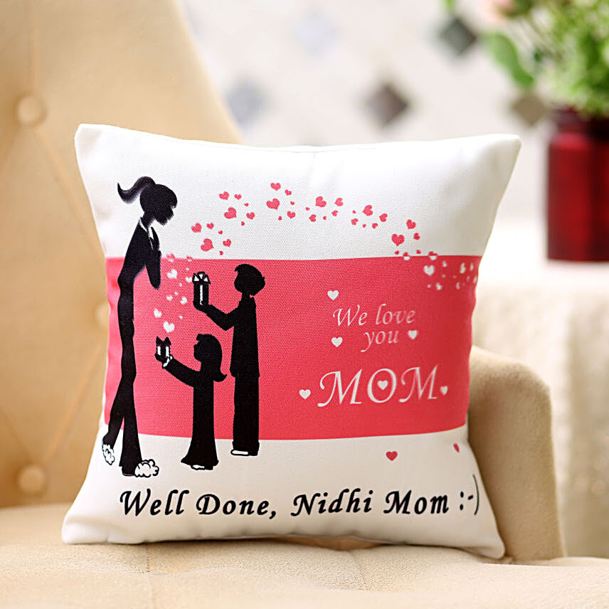 Comforting Personalised Cushion For Mom