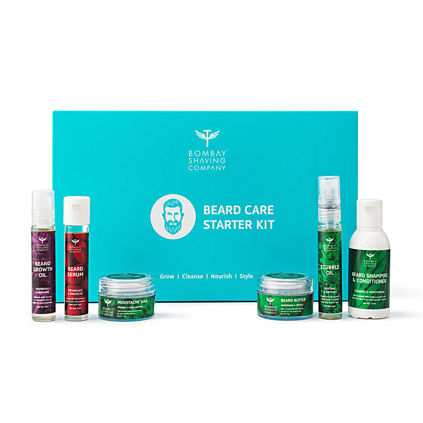 Mint Scented Beard Care Starter Gift Kit