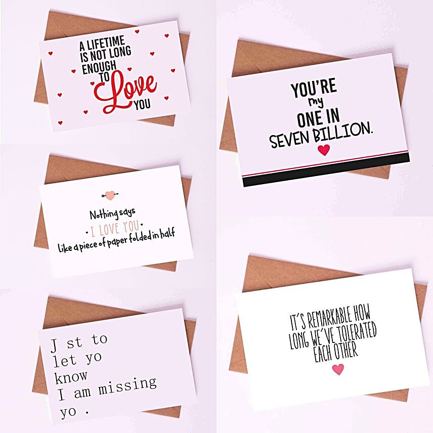 Pack of Chucklesome Love Cards