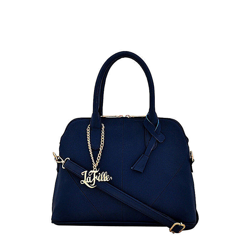 Classy LaFille Blue Handbag