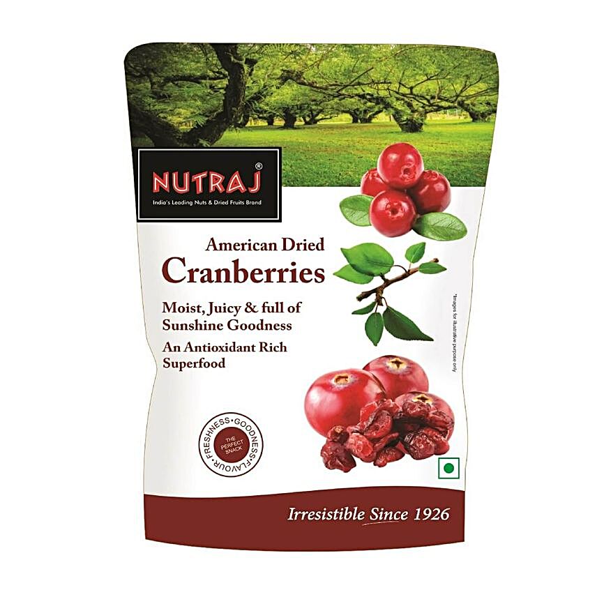 Sweet & Tart Sliced Cranberries- 180 gms