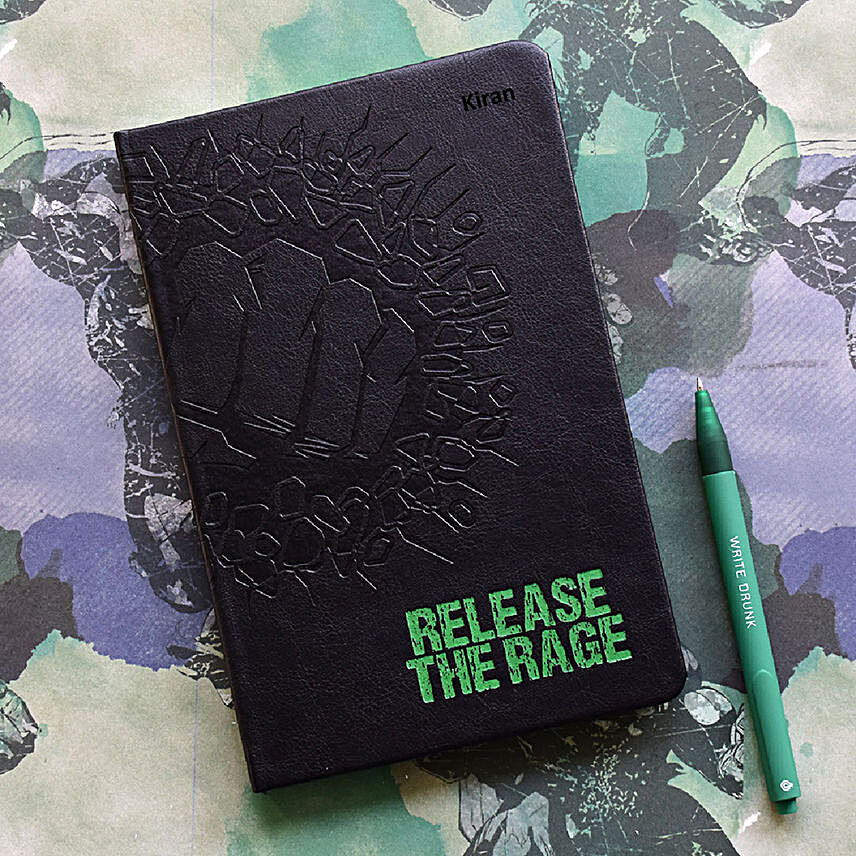Personalised Release The Rage Notebook