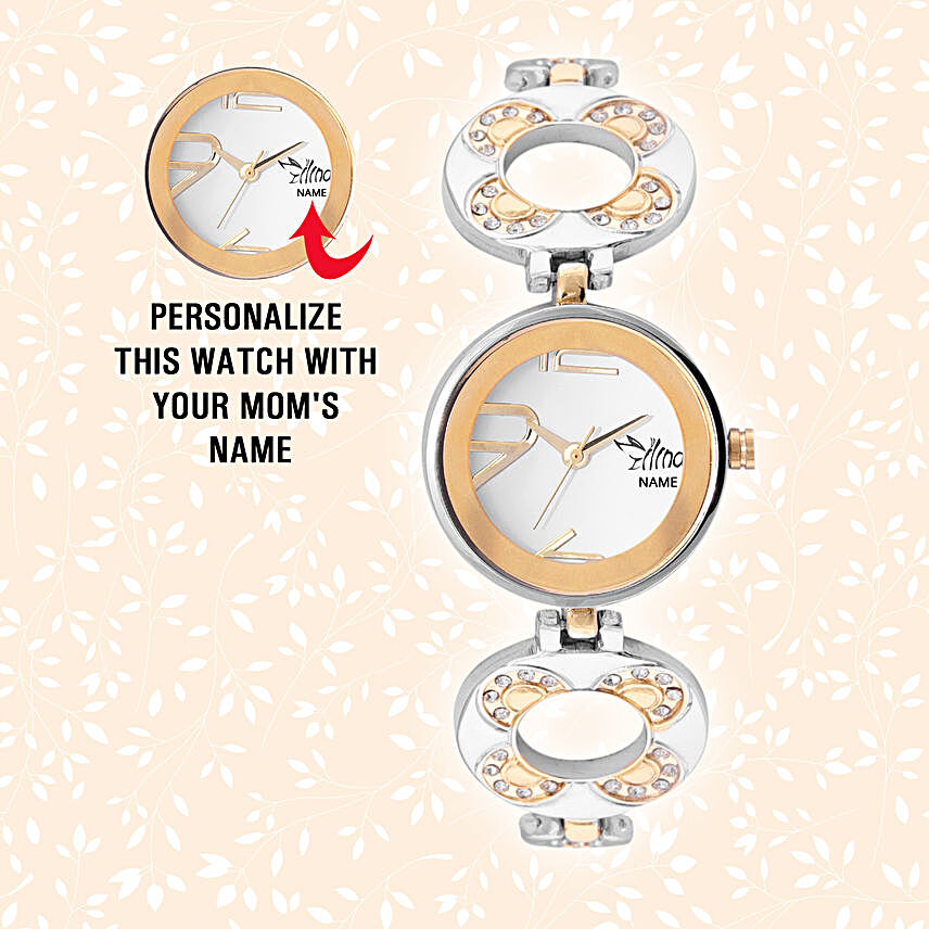 Personalised Classy Designer Watch For Her
