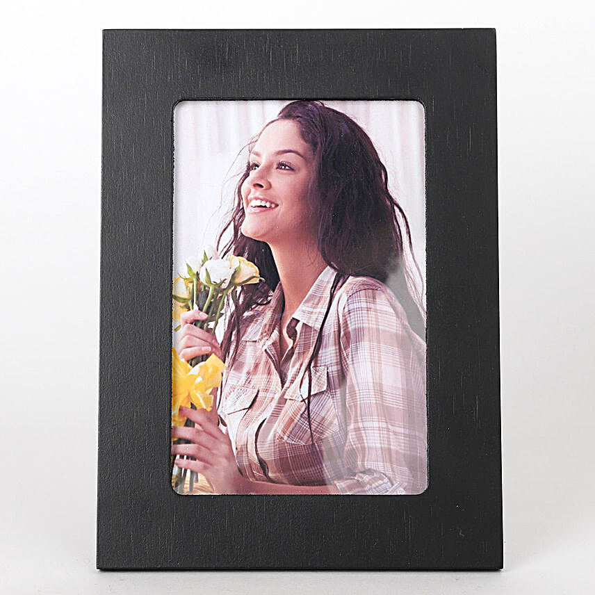 attractive black photo frame for her:Personalised Photo Frames for Anniversary