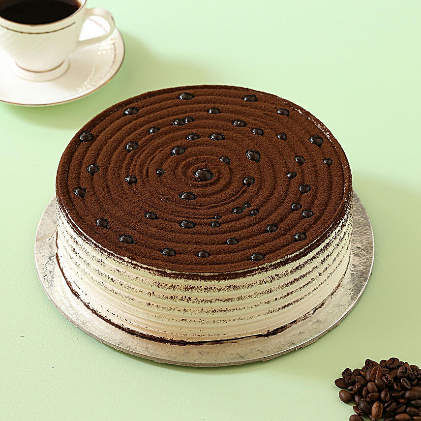 Online Coffee Swirl Cake:Birthday Cakes to Raipur