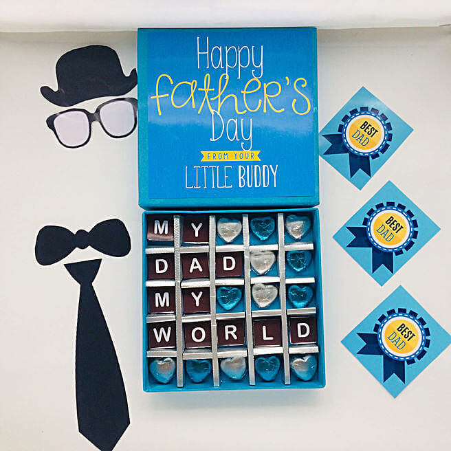 Buy/Send Father's Day Beautiful 25 Chocolates Gift Box Online- FNP