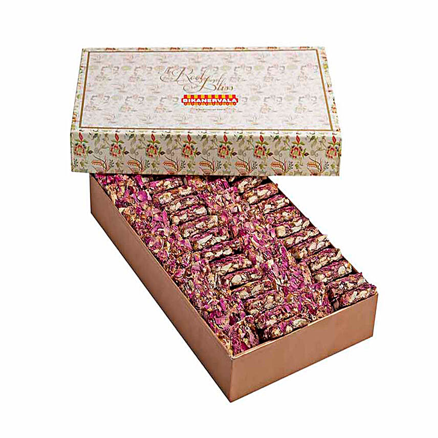 Box Of Gulab Chikki- 750 gms