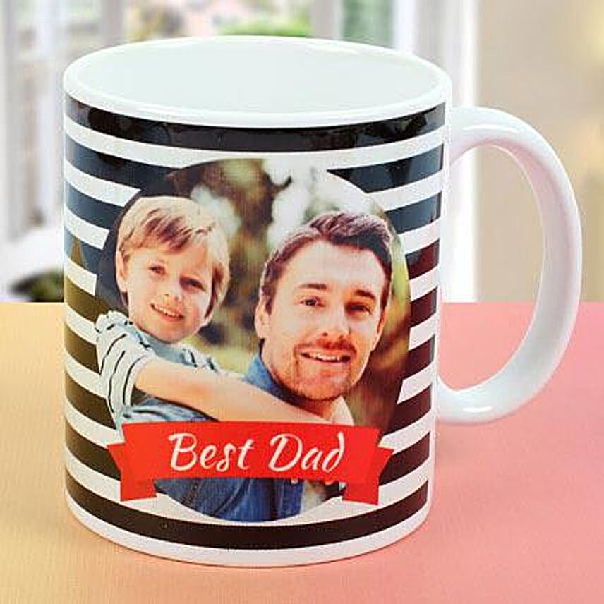 Best Dad Personalised Picture Mug