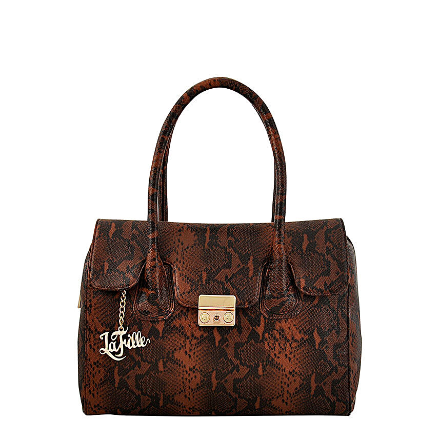 LaFille Vogue Brown Handbag