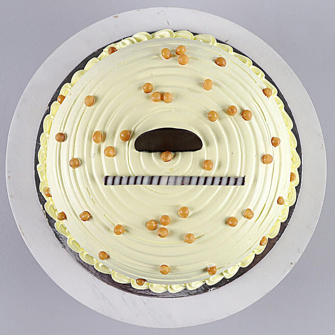 Buy/Send Heavenly Butterscotch Cream Cake Half Kg Online Ferns N Petals