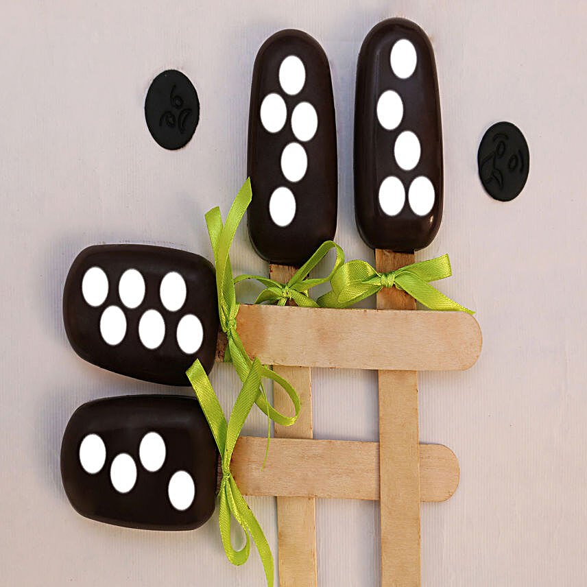 Polka Dot Special Cakesicles- Set of 4