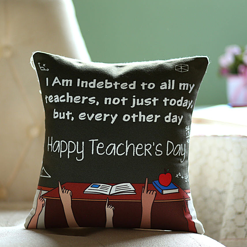 Teacher's Day Cushion