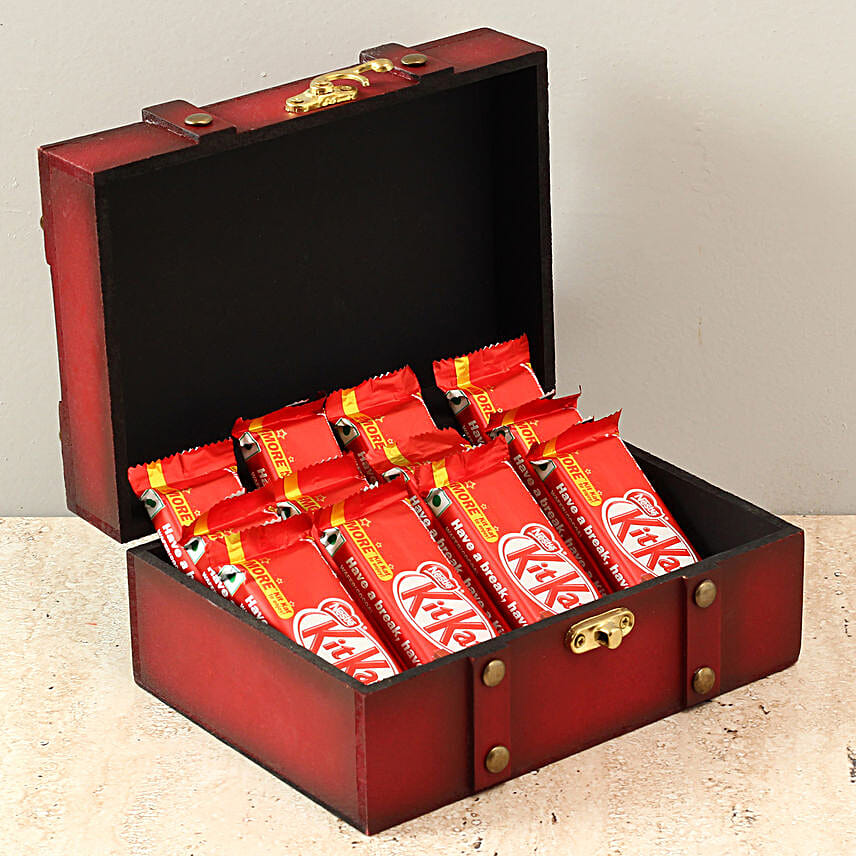 Box Of Kit Kat Chocolates