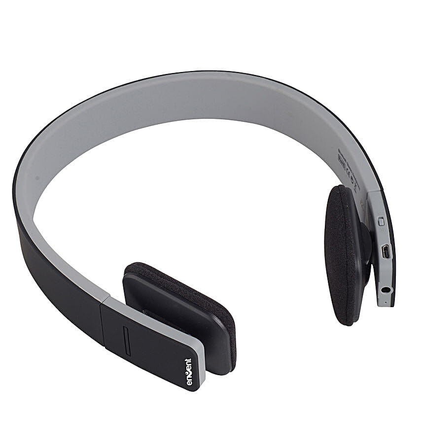 Black Envent Bluetooth Headphone