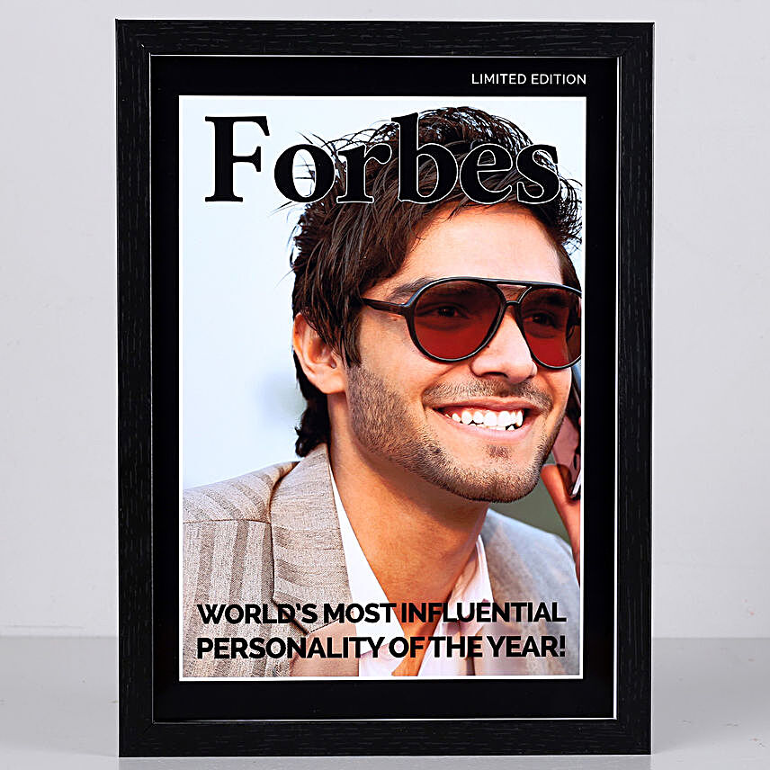 Personalised Forbes Special Cover Frame