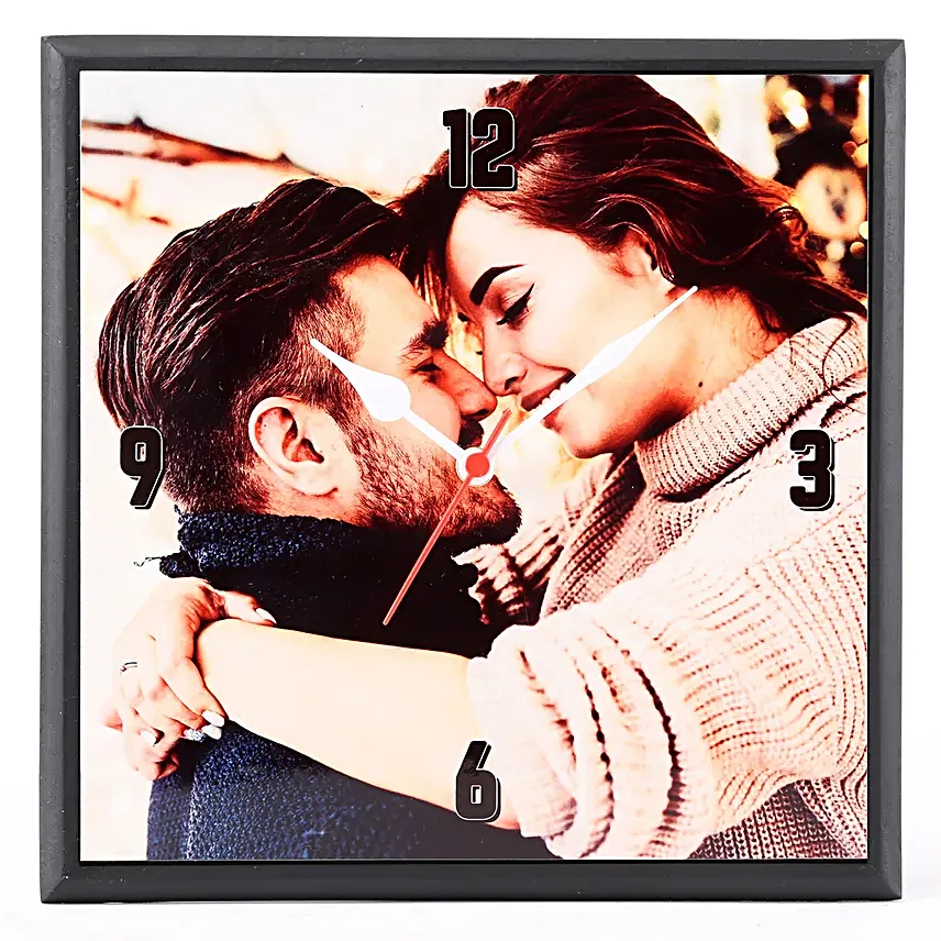 best photo wall clock for couple:Anniversary Gifts for Girlfriend