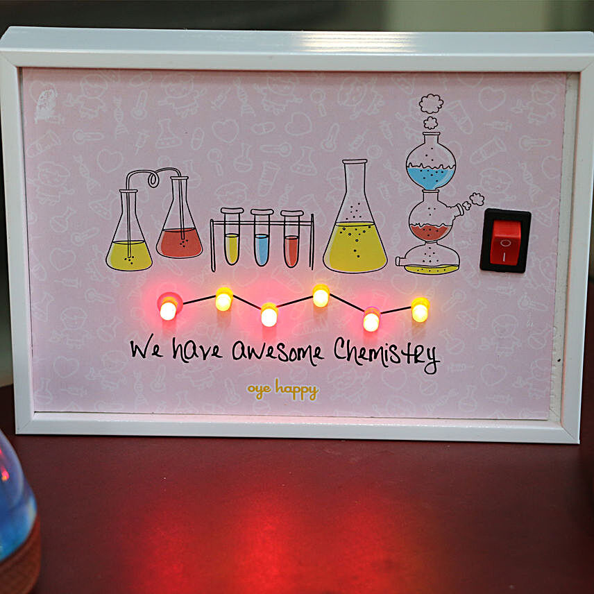Awesome Chemistry Light Card