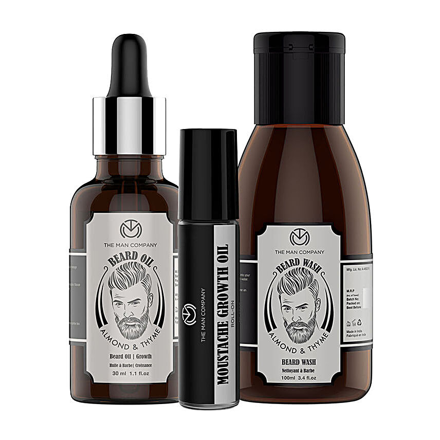 Exclusive Beard Kit Online:The Man Company Beard Styling Gift Sets