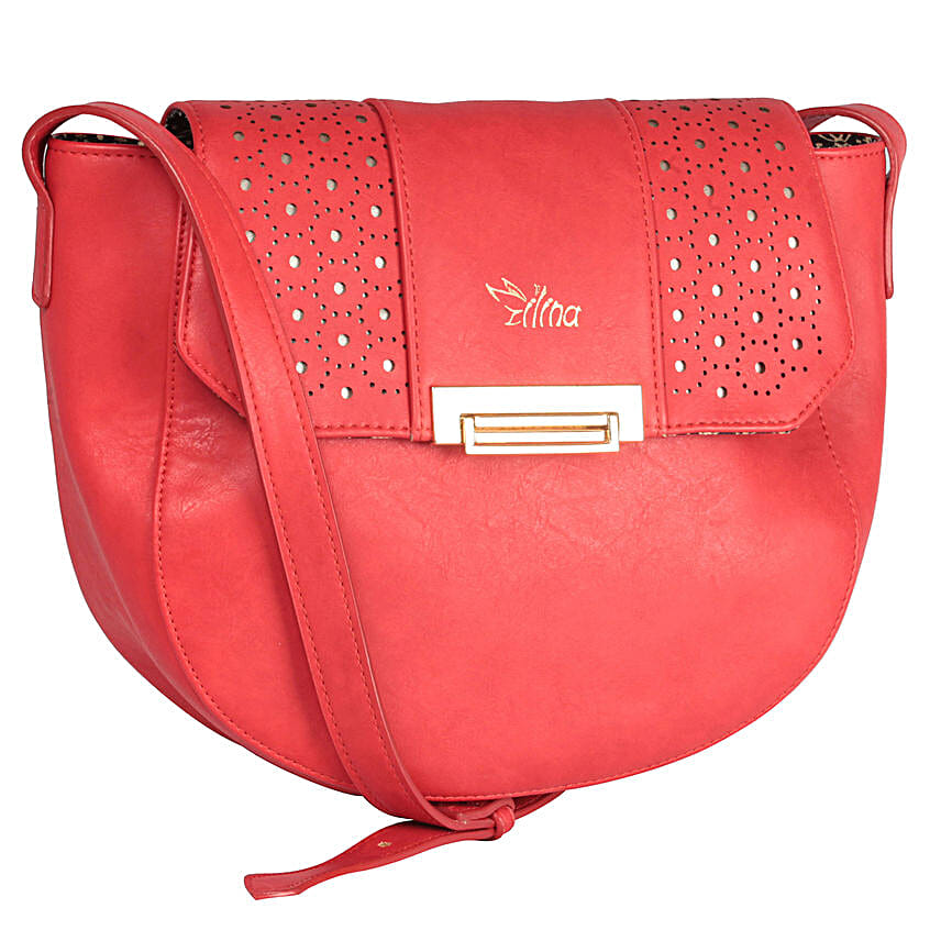 Modish Red Sling Bag