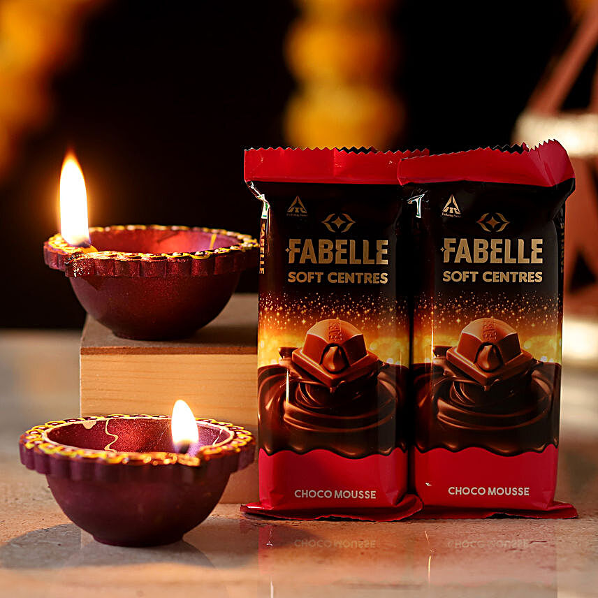Fabelle Choco Mousse Diya Combo