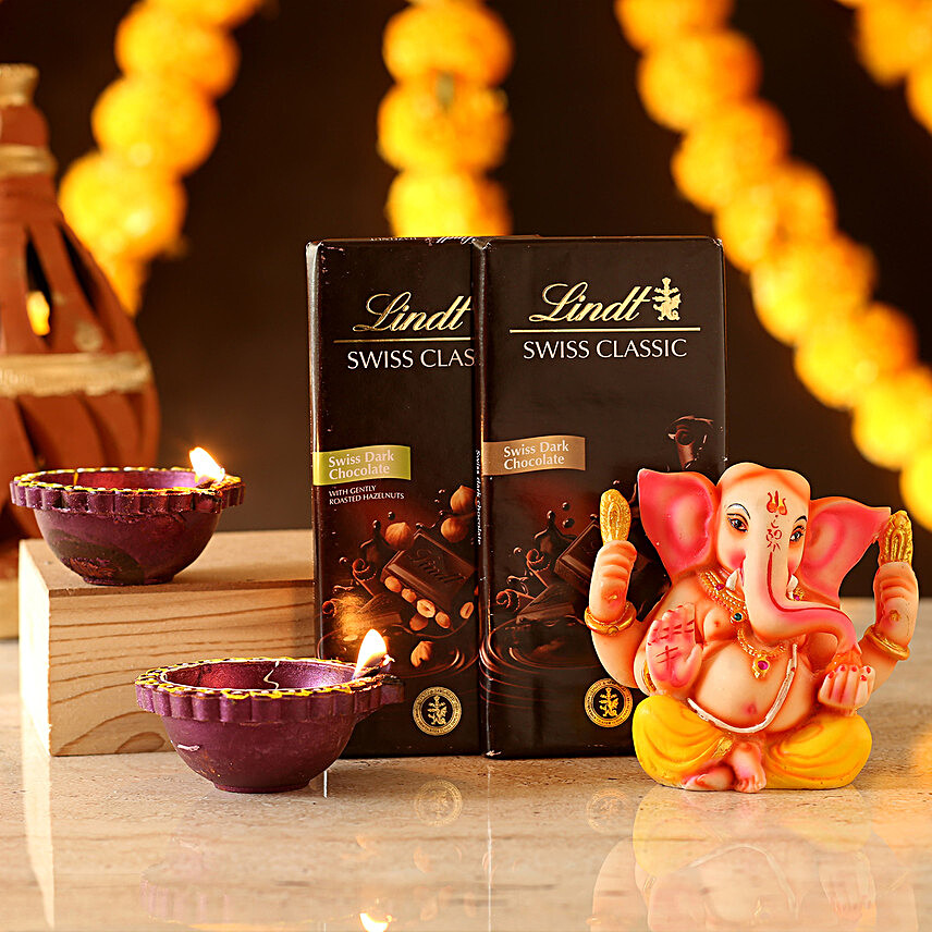 Ganesha Luck With Chocolates