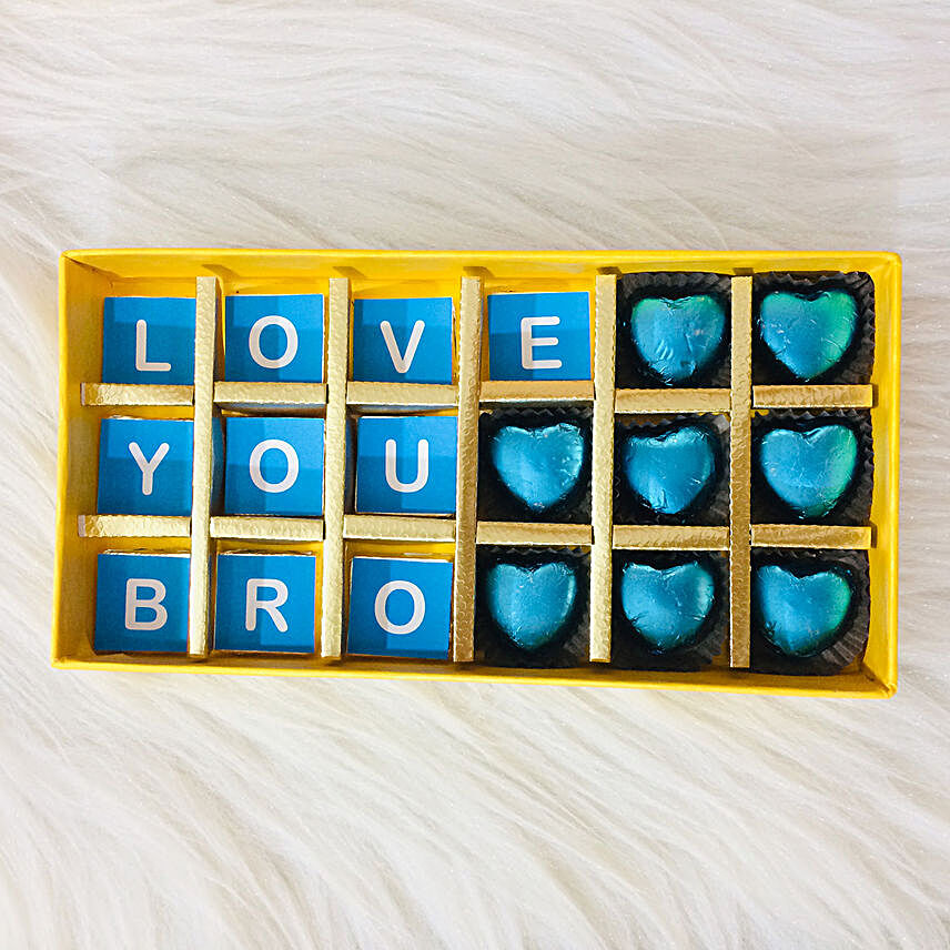Love You Bro Chocolate Box