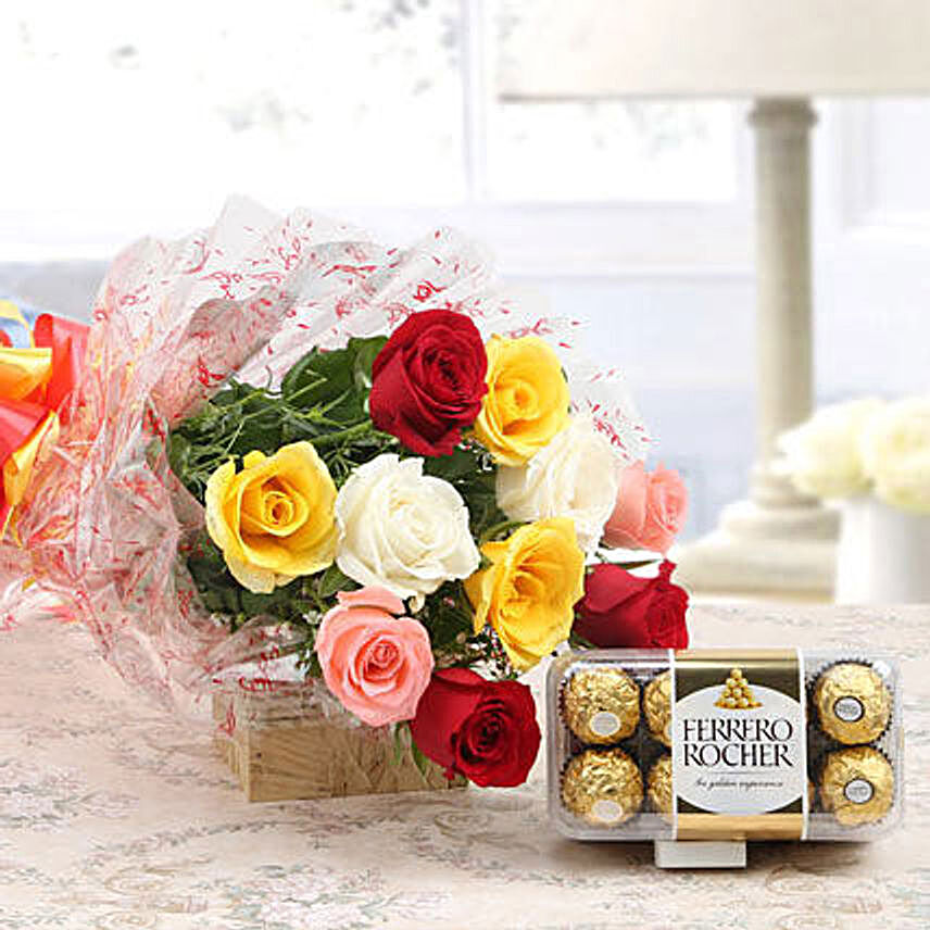 Thoughtful Celebration:Exquisite Flowers & Chocolates