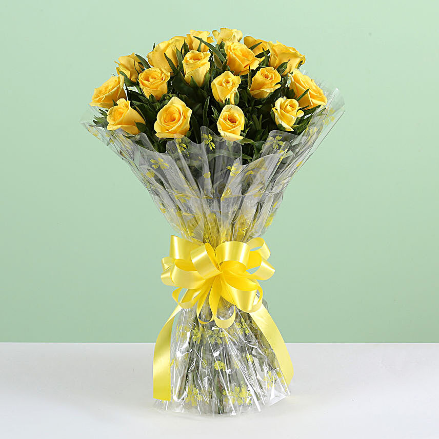 Yellow Rose Bouquet Online