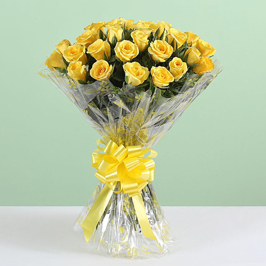 Bunch of Yellow Roses Online