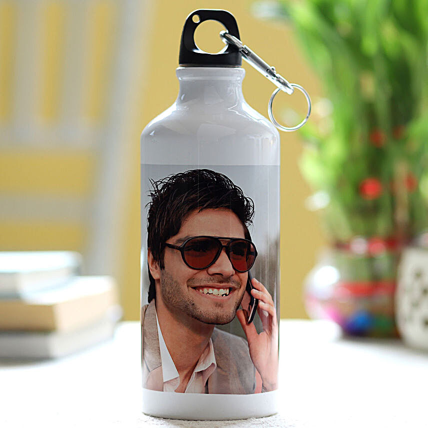 Online Personalised Bottle For Him:White Day Gifts