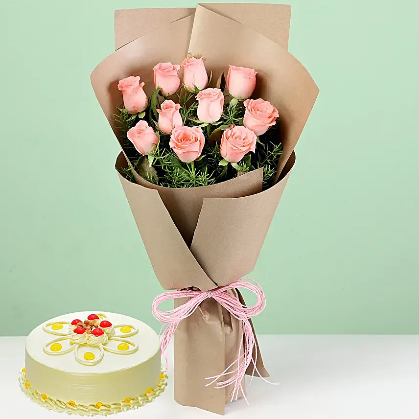 Roses and Cake Online:Cake and Flower Delivery