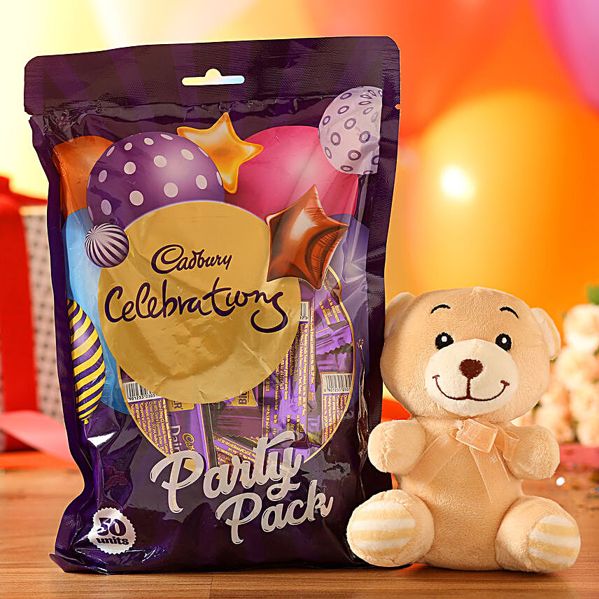 Adorable Teddy Bear & Cadbury Party Pack
